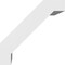Ekena Millwork 5-in. W x 8-in. D x 8-in. H Burlington Architectural Grade PVC Knee Brace BRCP05X08X08BUR - alternate 2